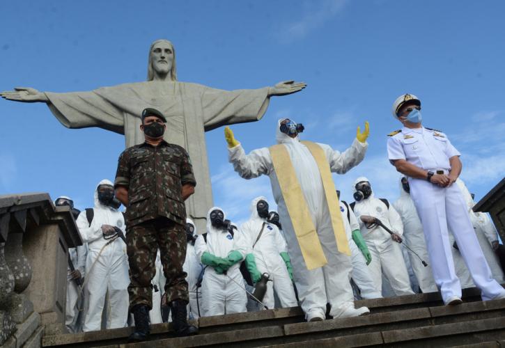 Πρώτη φορά πάνω από 100.000 ημερήσια κρούσματα κορονοϊού στη Βραζιλία 