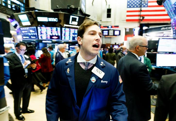 Ρεκόρ στη Wall Street - Άνω των 440 μονάδων κερδίζει ο Dow, στους +200 ο Nasdaq