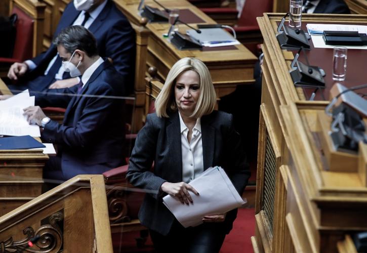 Υψηλοί τόνοι Γεννηματά κατά της κυβέρνησης για το εργασιακό νομοσχέδιο