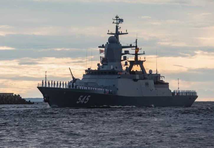 Ρωσικό πολεμικό πλοίο παραβίασε δύο φορές τα χωρικά ύδατα της Δανίας