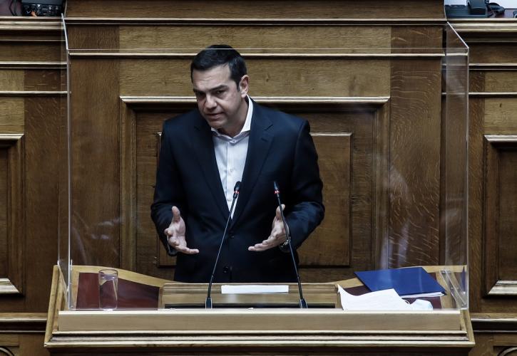 Αλ. Τσίπρας: Επανεκκίνηση της οικονομίας με ρύθμιση ιδ. χρέους, ενίσχυση ρευστότητας ΜμΕ, μόνιμο πλαίσιο διαχείρισης ιδ. χρέους