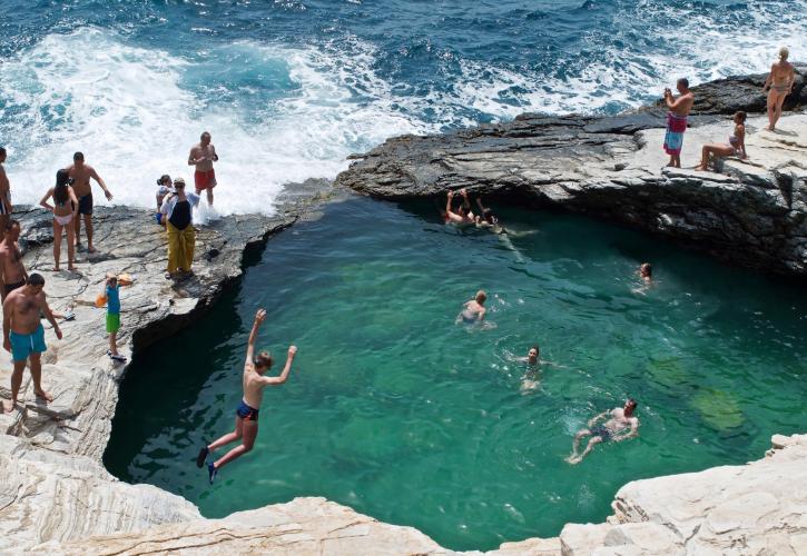 Στην Ελλάδα δύο από τις καλύτερες φυσικές πισίνες της Ευρώπης