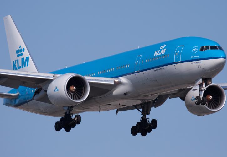 Ολλανδία: Η KLM ακυρώνει έως και 20 πτήσεις ανά ημέρα για την Ευρώπη