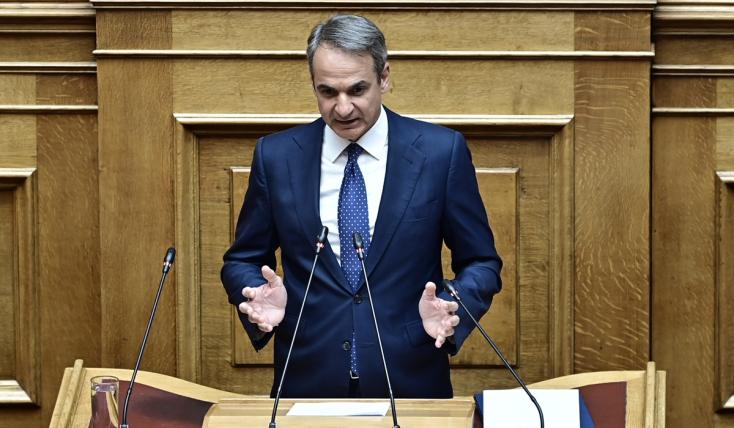 Μητσοτάκης στη Βουλή: «Ανάγκη για νέο Σύνταγμα που να συμβαδίζει με την εποχή μας»