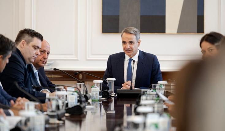 Μητσοτάκης σε Κυβερνητική Επιτροπή Βιομηχανίας: Κεντρική προτεραιότητα οι επενδύσεις σε μεταποίηση και βιομηχανία