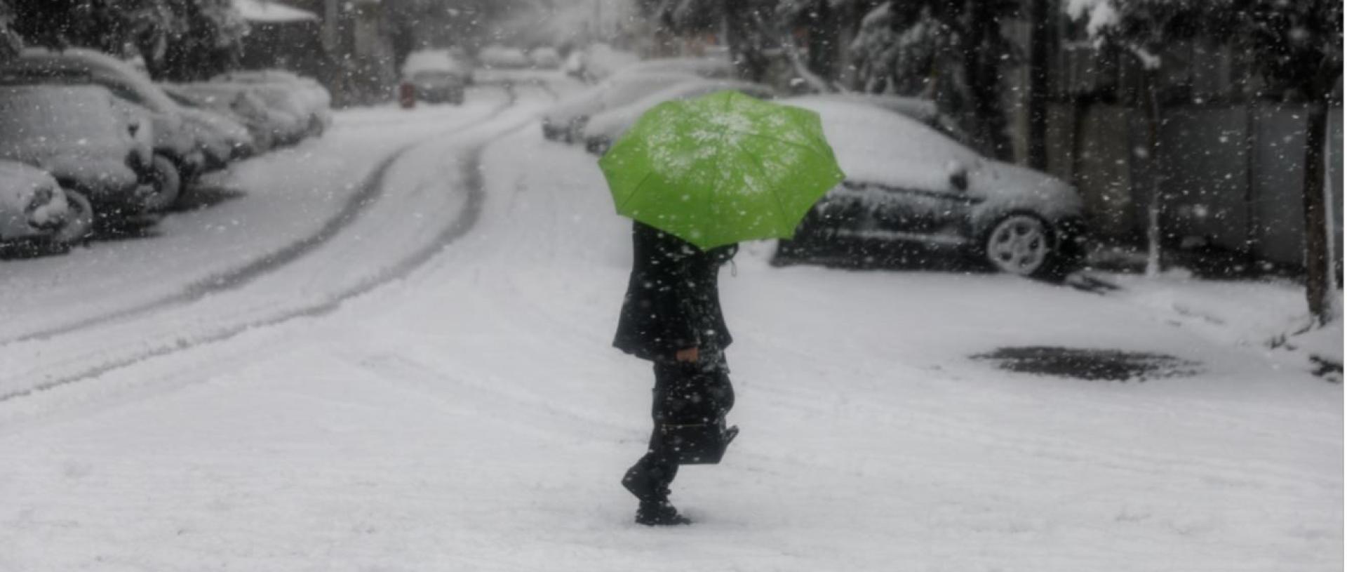 Μήδεια: Η Αττική ντύθηκε στα λευκά (pics)