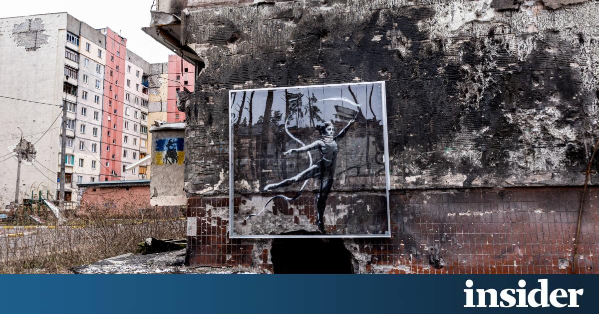 Συστήματα ασφαλείας υψηλής τεχνολογίας στα έργα του Banksy εγκαθιστά η Ουκρανία