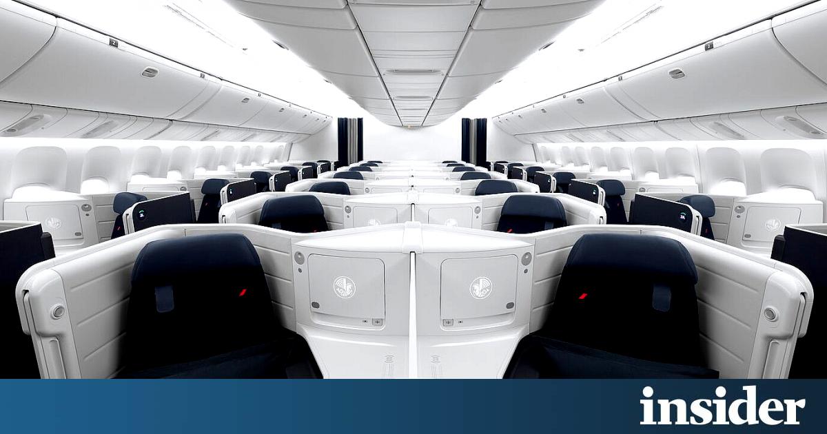 Air France : présente une nouvelle Classe Affaires avec des sièges de 2 mètres, des écrans 4K et des menus de 17 chefs célèbres