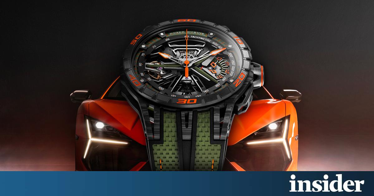 Roger dubuis 2025 lamborghini watch price