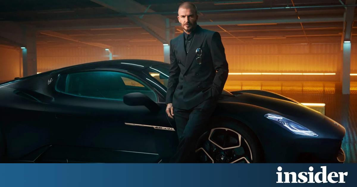 Maserati MC20 Notte: la nuova supercar italiana guidata da David Beckham