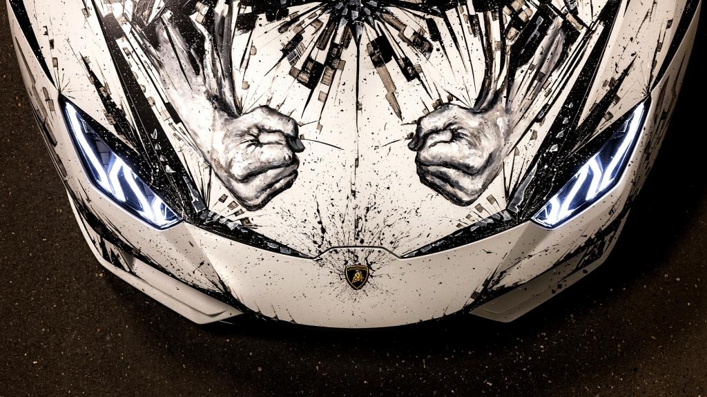 Spend it: Lamborghini Huracán EVO Art Car: Ένα έργο τέχνης με τελική 325 χλμ/ώρα