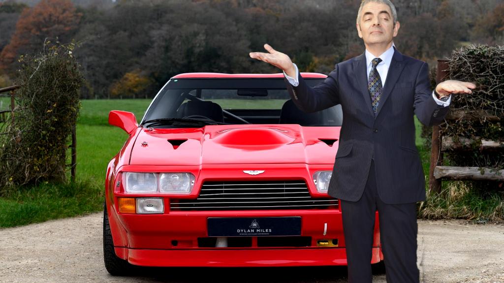 Η αγωνιστική Aston Martin V8 Vantage Zagato του Mr Bean ζητά αγοραστή 