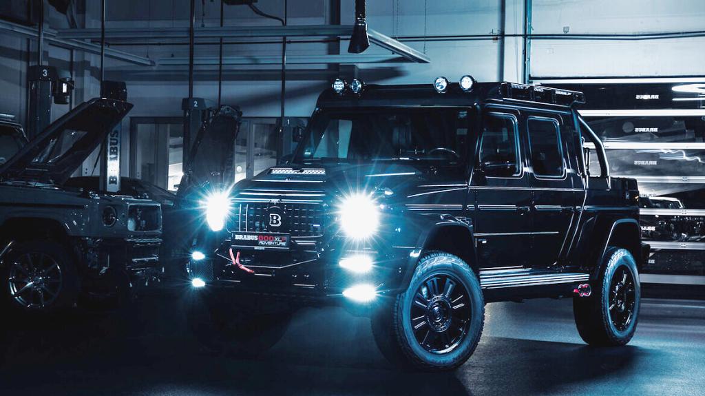 BRABUS 800 Adventure XLP SuperblacK: Το off road κτήνος των 800 ίππων και των 700.000 ευρώ 