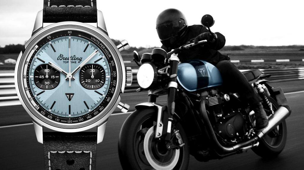 Triumph x Breitling: Μια μοτοσικλέτα κι ένα ρολόι στo limited edition πακέτο της χρονιάς