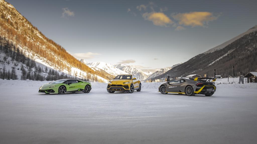 Lamborghini Accademia Neve: Επιστρέφει στο χιονοδρομικό κέντρο του Livigno με τριήμερα οδήγησης στον πάγο