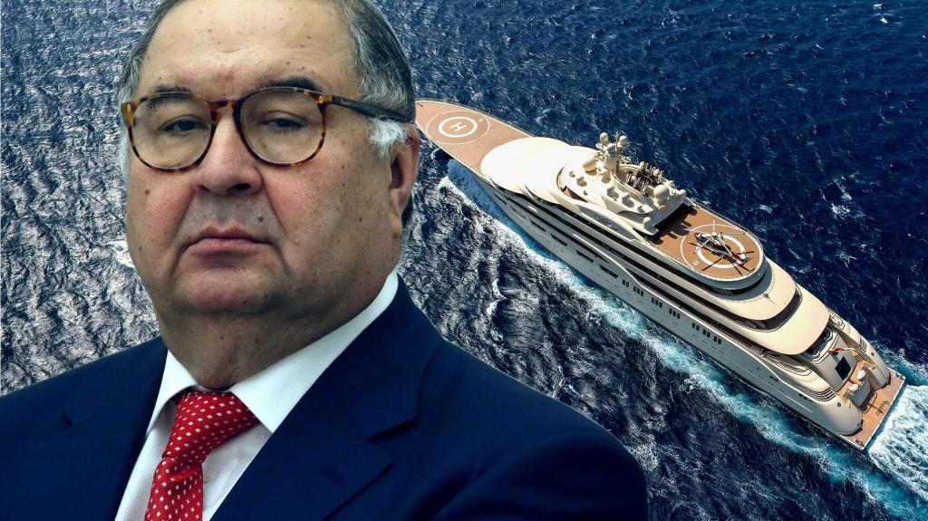 To «Dilbar» του Ρώσου ολιγάρχη Alisher Usmanov είναι το μαμούθ των superyacht