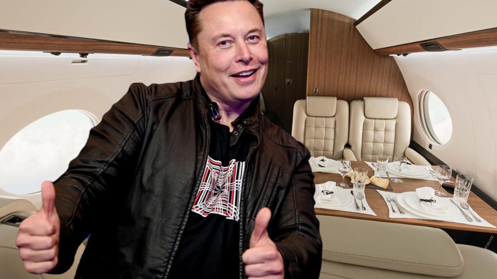 Elon Musk: Μια κλεφτή ματιά στο ιδιωτικό jet των 70 εκατ. δολαρίων που χρησιμοποιεί o CEO της Tesla