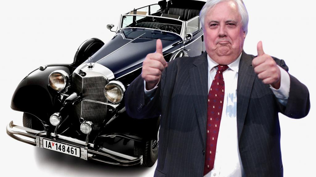 Clive Palmer: Αγόρασε τη Mercedes του Χίτλερ ο Αυστραλός αντιεμβολιαστής δισεκατομμυριούχος πολιτικός; 