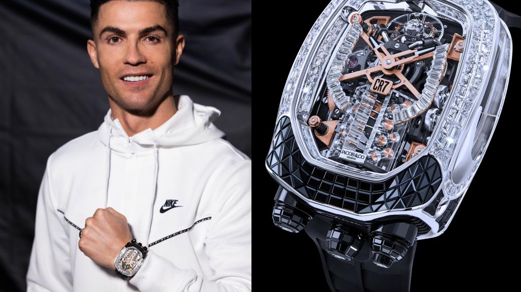  Cristiano Ronaldo: Παρήγγειλε ρολόι 1 εκατ. δολαρίων για να ταιριάζει με την Bugatti Chiron του