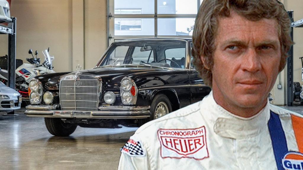 Steve McQueen: Σε δημοπρασία η Mercedes που οδηγούσε μέχρι το θάνατό του