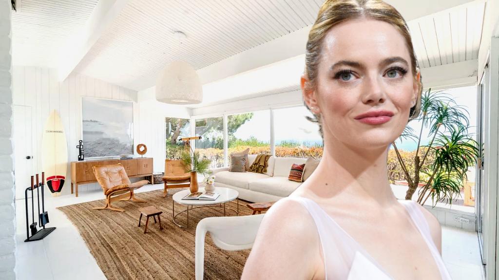  Emma Stone: Η σταρ της νέας ταινίας του Γιώργου Λάνθιμου, «Βληχή», πουλάει το παραθαλάσσιο σπίτι της