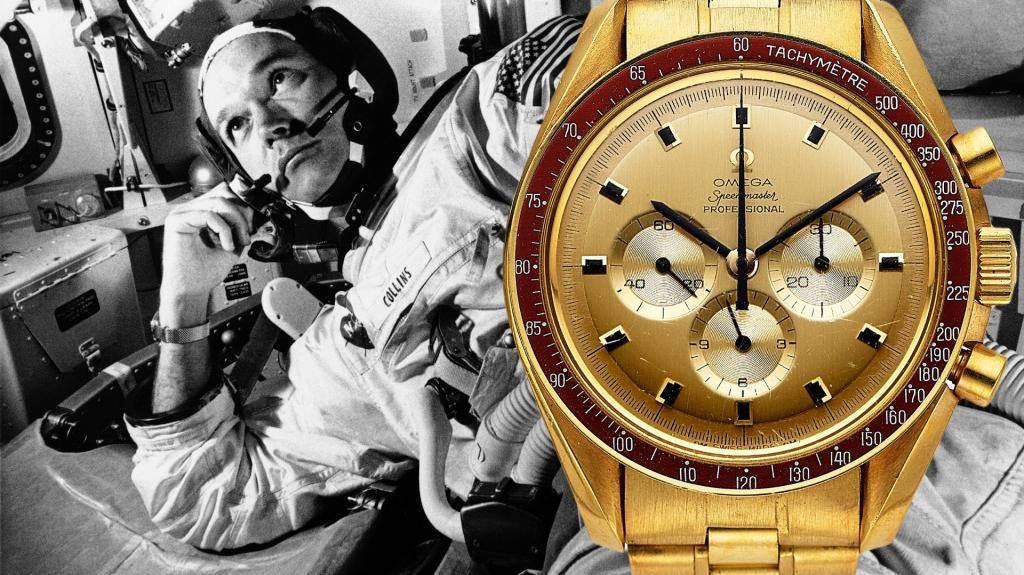 Apollo 11: Το χρυσό Omega Speedmaster ρολόι του 1969, του αστροναύτη Michael Collins, βγαίνει σε δημοπρασία