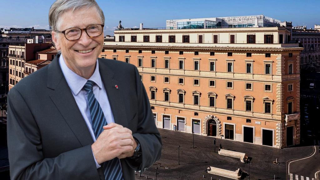 Μπιλ Γκέιτς: Με 170 εκατ. δολάρια αγόρασε το Palazzo Marini στη Ρώμη - Θα το κάνει εξάστερο ξενοδοχείο 