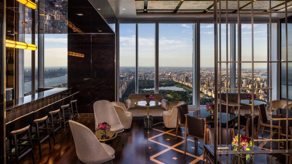 Central Park Tower: Το «υψηλότερο» ιδιωτικό κλαμπ του κόσμου άνοιξε στον 100ό όροφο του ουρανοξύστη