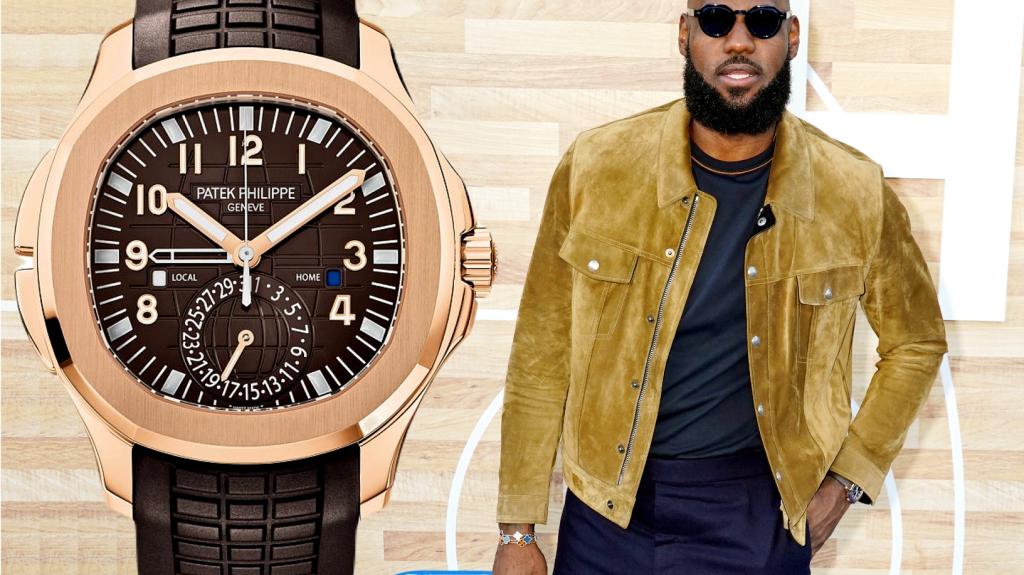 LeBron James: Το Patek Philippe Aquanaut Travel Time ρολόι του έλαμψε στην πρεμιέρα της ταινίας «Hustle»