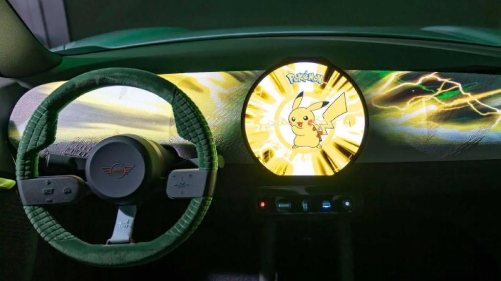 Στο νέο ηλεκτρικό MINI x Pokémon οδηγείς παρέα με ένα Pikachu