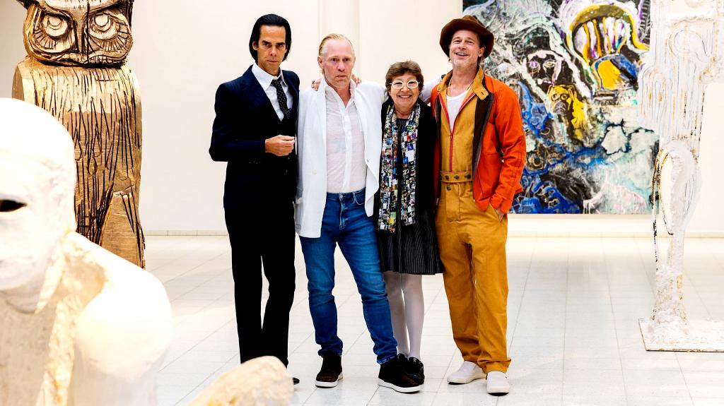 Μπραντ Πιτ: Εκθέτει για πρώτη φορά τα γλυπτά του στο Μουσείο Τέχνης Sara Hildén στη Φινλανδία