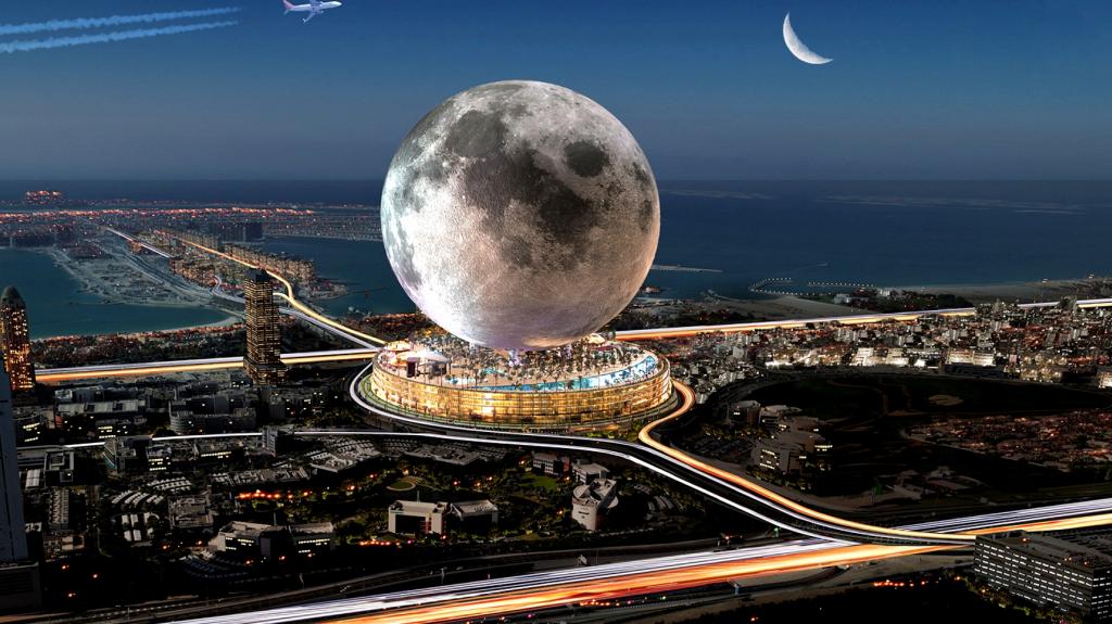 Moon Resort Dubai: Το mega resort στο σχήμα της Σελήνης που θα κοστίσει στο Ντουμπάι 5 δισ. δολάρια