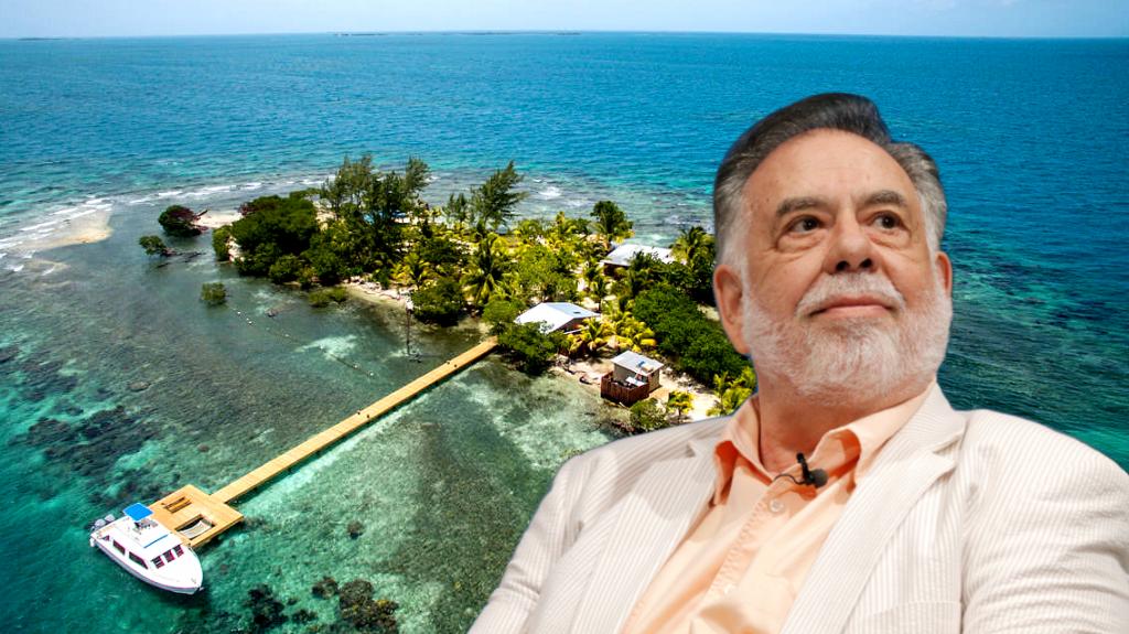 Φράνσις Φορντ Κόπολα: Πωλείται το ιδιωτικό νησί Coral Caye στη Μπελίζ με το ξενοδοχείο του θρυλικού σκηνοθέτη