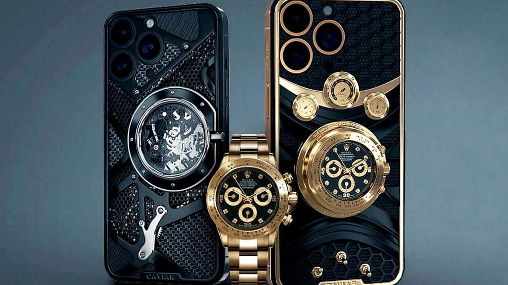 Caviar: Λανσάρει το δικό της smartphone iPhone 14 με ενσωματωμένο ρολόι Rolex Daytona