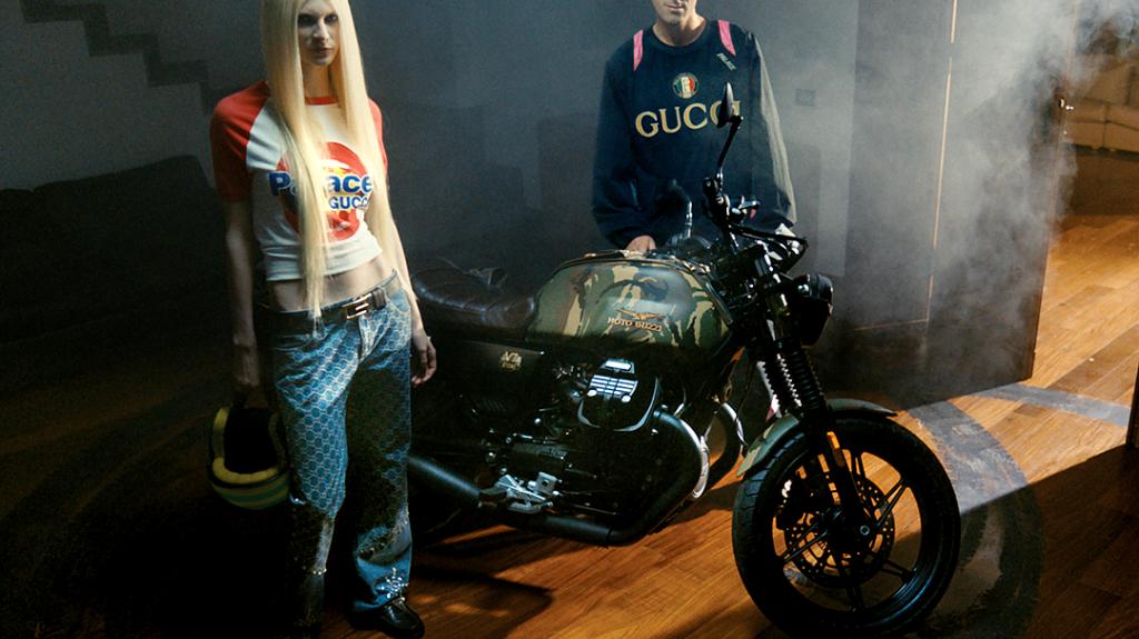 Palace x Gucci Moto Guzzi V7 Stone: Η limited edition μοτοσικλέτα που θα κυκλοφορήσει σε 50 μόνο δείγματα 