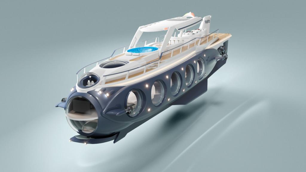 U-Boat Worx «Nautilus» Yacht Submarine: Το σκάφος 2 σε 1 των 25 εκατ. ευρώ είναι γιοτ και υποβρύχιο μαζί