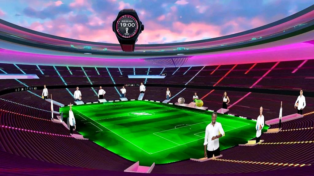 FIFA World Cup 2022: Η Hublot μόλις εγκαινίασε το μεγαλύτερο χώρο στο metaverse - Ένα εικονικό στάδιο 90.000 θέσεων 