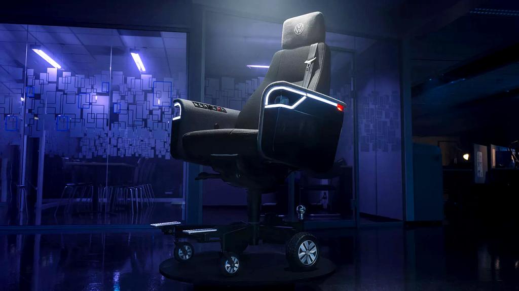 Volkswagen Office Chair: Μια ηλεκτροκίνητη καρέκλα γραφείου για δουλειές με τελική ταχύτητα 20 χλμ./ώρα