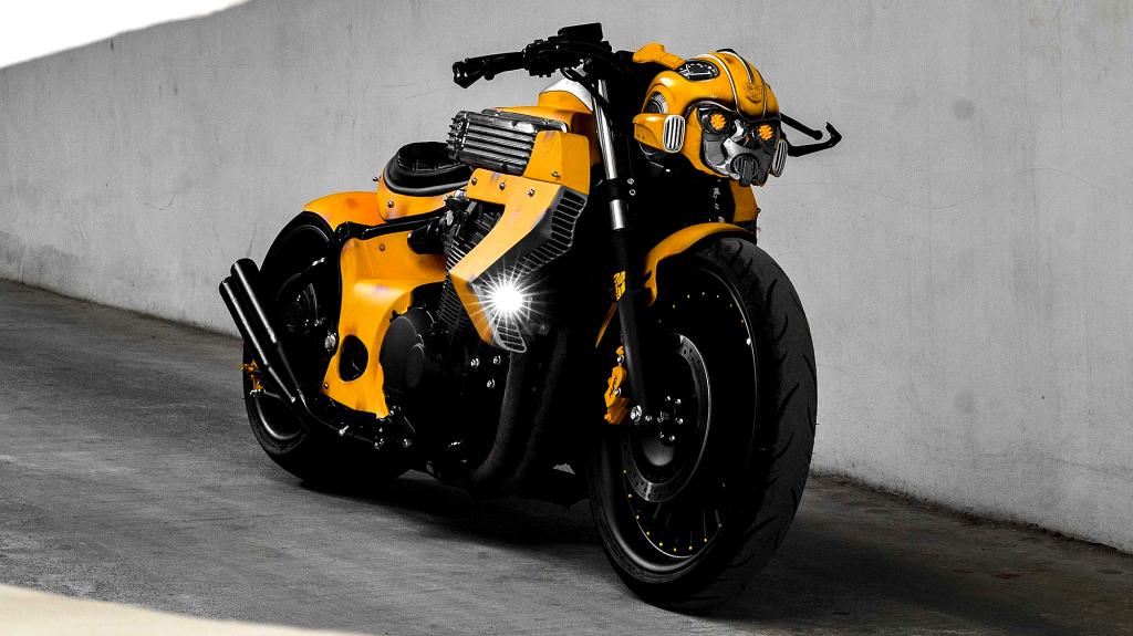 Honda X4 Bumblebee: Μια απίστευτη custom μοτοσικλέτα αποτίει φόρο τιμής στο πιο συμπαθητικό ρομπότ των Transformers