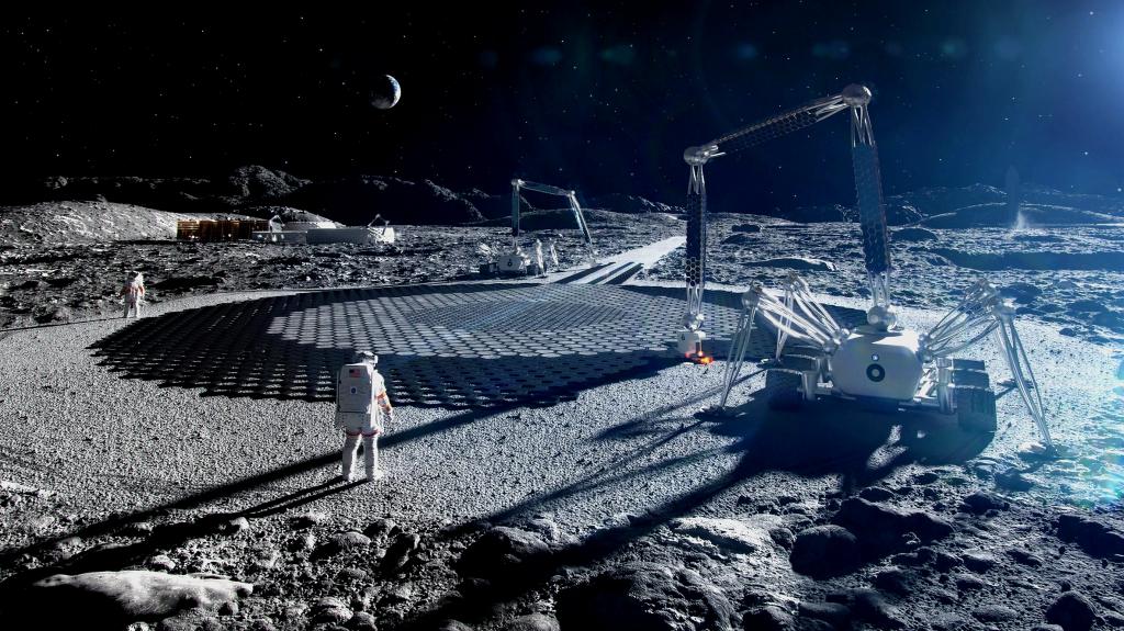 Project Olympus: Η NASA χρηματοδοτεί την κατασκευή δρόμων και κατοικιών στη Σελήνη με τρισδιάστατο εκτυπωτή