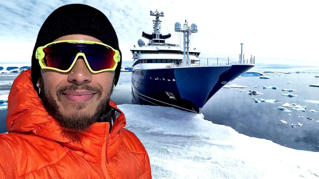 Λούις Χάμιλτον: Εξερεύνησε την Ανταρκτική με τον ολυμπιονίκη Σον Γουάιτ στο superyacht «Octopus» των 175 εκατ. δολαρίων