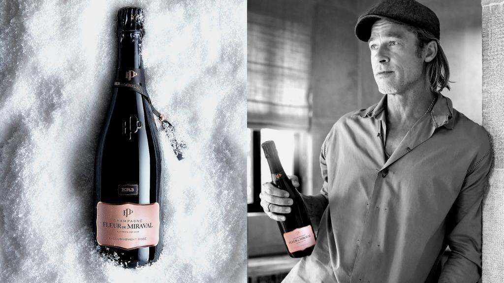 Όσκαρ 2023: Η Fleur de Miraval, η ροζέ σαμπάνια του Μπραντ Πιτ, θα είναι το επίσημο ποτό των φετινών βραβείων