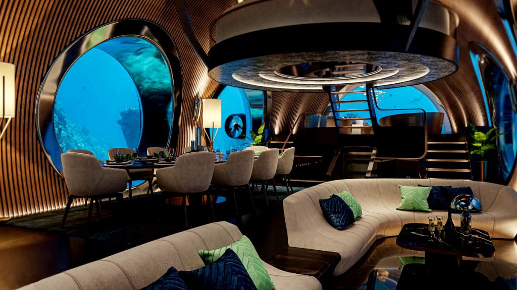 Nautilus: Το υβριδικό υποβρύχιο σκάφος της U-Boat Worx έχει ανέσεις γιοτ και πολυτέλεια πεντάστερου ξενοδοχείου