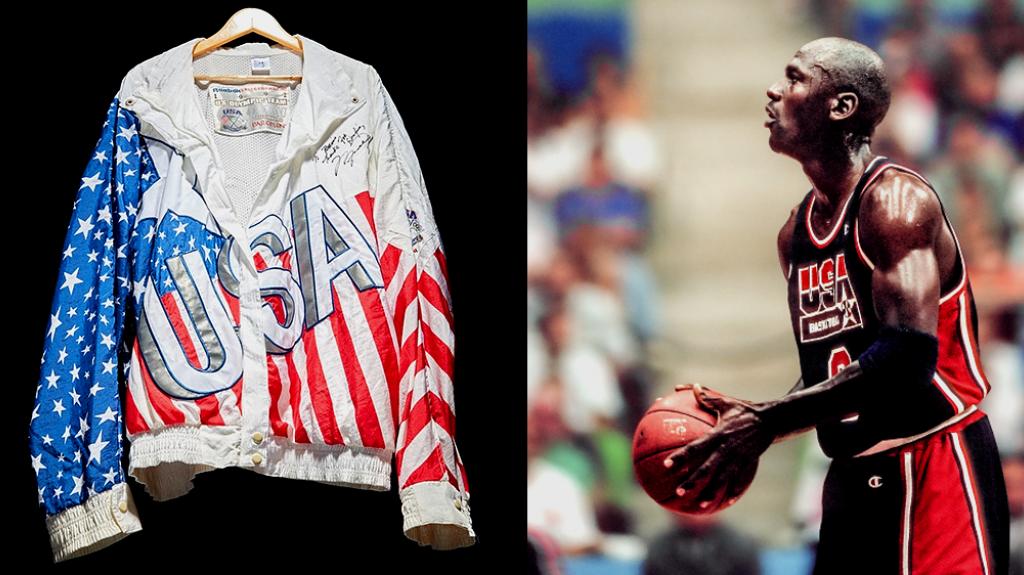 Μάικλ Τζόρνταν: Πωλείται το σακάκι του Μάικλ Τζόρνταν από τη «χρυσή» Dream Team των Ολυμπιακών Αγώνων του '92