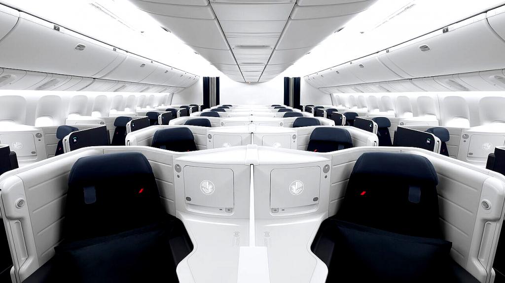 Air France: Λανσάρει νέα business class με καθίσματα 2 μέτρων, οθόνες 4K και μενού από 17 διάσημους σεφ