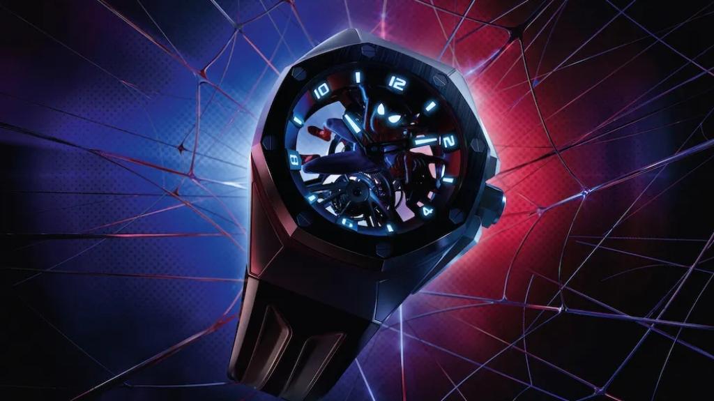 Marvel: Κατακτά την υψηλή ωρολογοποιία με το νέο Royal Oak Concept Tourbillon Spider-Man της Audemars Piguet