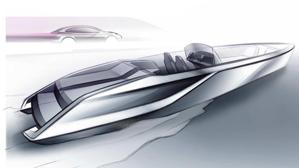 Frauscher x Porsche: Tο Taycan της θάλασσας - Ένα ταχύπλοο 5,5 μέτρων με τεχνολογία από το νέο ηλεκτρικό supercar 