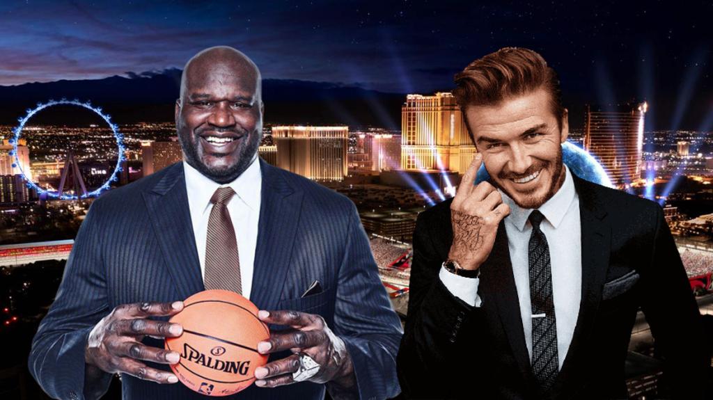 Ο David Beckham και ο Shaquille O'Neal διοργανώνουν πάρτι για την F1 στο Λας Βέγκας με αστρονομική τιμή εισιτηρίων 