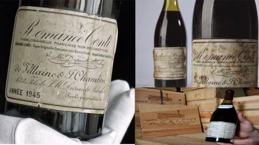 Romanée-Conti του 1945: Το θρυλικό μπουκάλι πουλήθηκε για 558.000 δολάρια