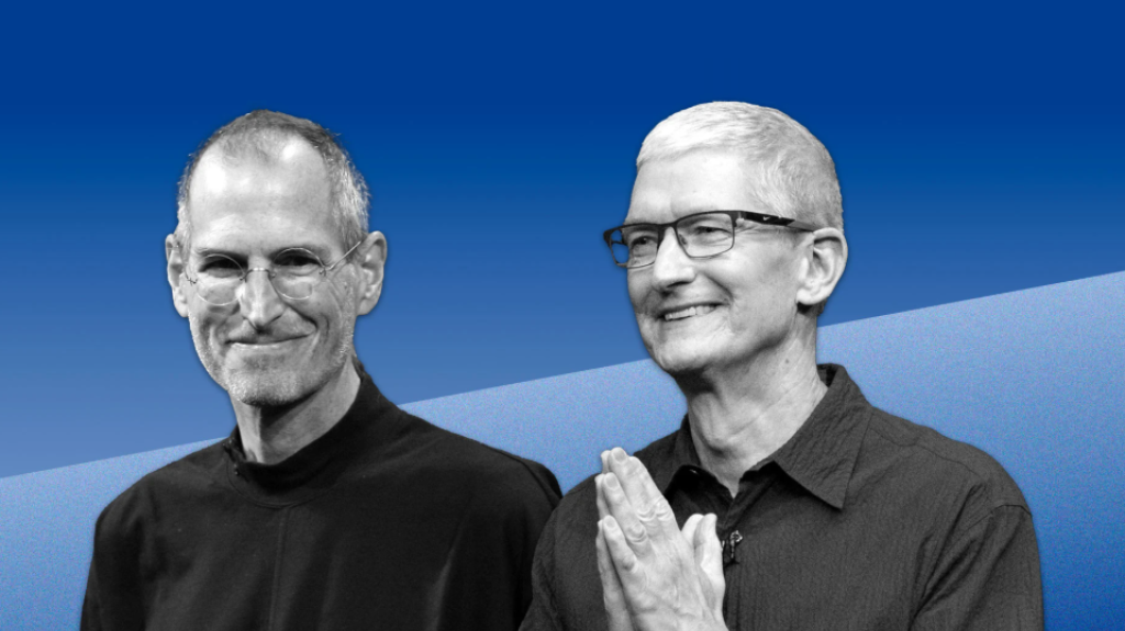 Apple: Οι Στιβ Τζομπς και Τιμ Κουκ σε αριθμούς